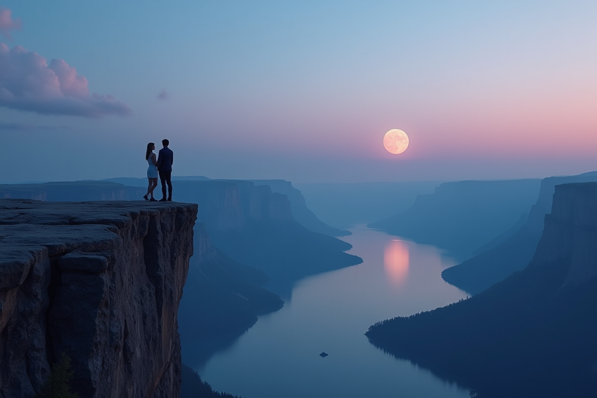 Observation de la Lune Bleue : meilleurs endroits et moments pour l’admirer