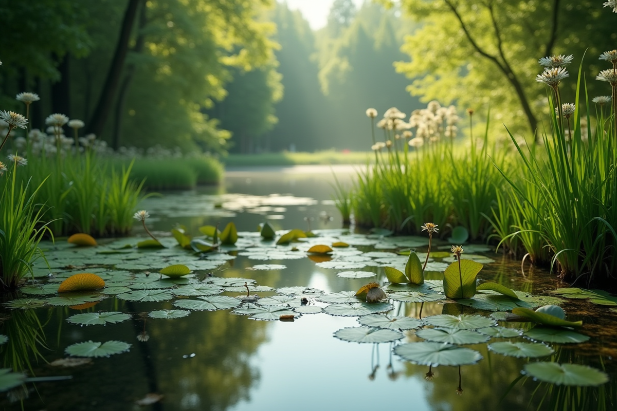 Trouver des plantes aquatiques dans la nature : meilleurs sites et habitats