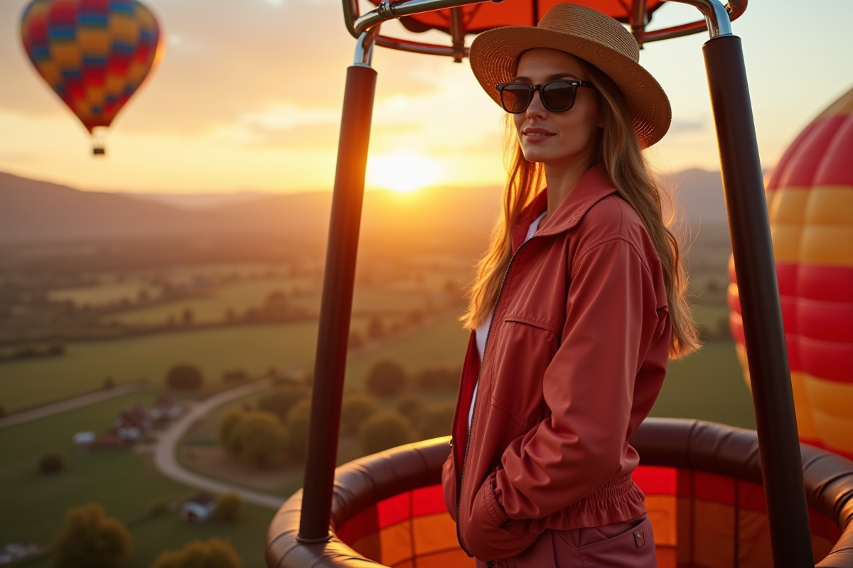Tenue idéale pour une femme en montgolfière : conseils et astuces