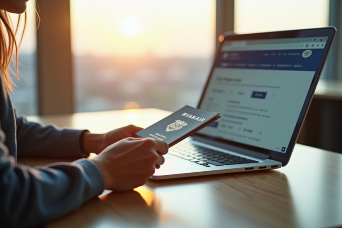 Modification des détails du passeport sur Ryanair : procédure étape par étape